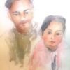 Père et fillette