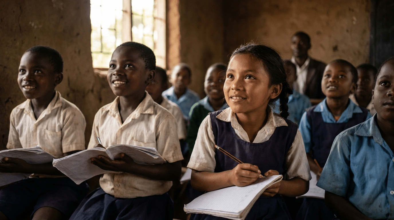 Nos actions pour les droits des enfants — Helping Hands