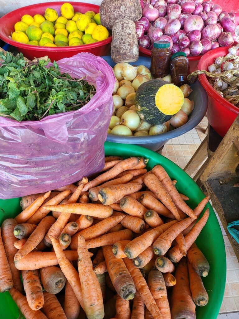 Repas sur plusieurs à jour à l'attention des élèves de Madagascar